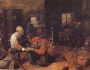 BROUWER, Adriaen The Operation (mk08) oil on canvas